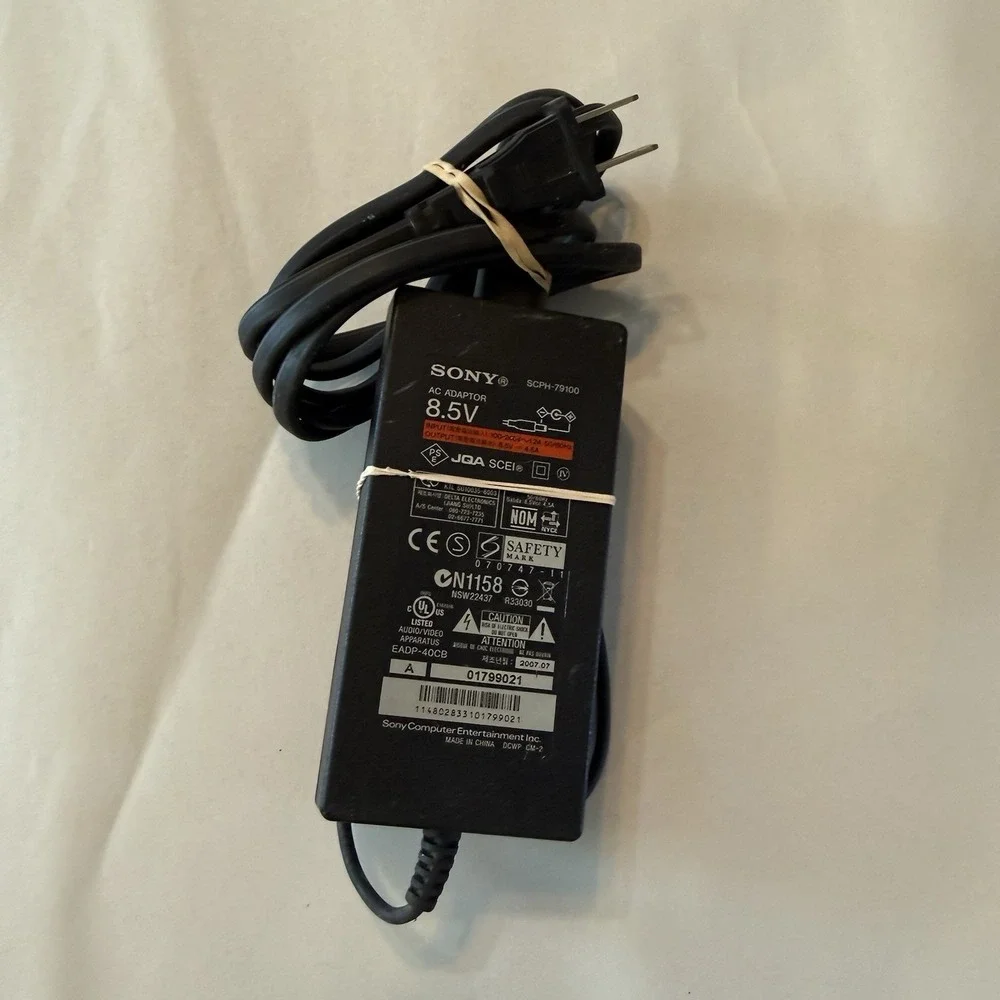 Sony 8.5V AC Adapter Power Supply for PlayStation 2 SCPH-70100 ADP-50VH